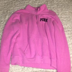 PINK quarter zip